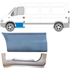 Reparaturblech Schweller vordere Tür für Opel Movano 1998-2010 / Links 15327
