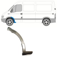 Reparaturblech vorderer Radlauf für Renault Master 1998-2010 / Links 15355
