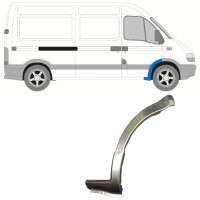 Reparaturblech vorderer Radlauf für Renault Master 1998-2010 / Rechts 15354