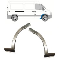 Reparaturblech vorderer Radlauf für Renault Master 1998-2010 / Links+Rechts / Satz 15356