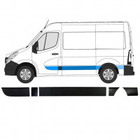 RENAULT MASTER OPEL MOVANO NV 400 2010- SEITENLEISTEN SATZ / LINKS