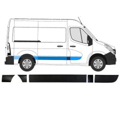 Satz Seitenleisten für Opel Movano 2010-2021 / Rechts / 14172