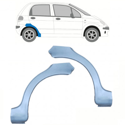 DAEWOO MATIZ 1998-2008 RADLAUF REPARATURBLECH / SATZ