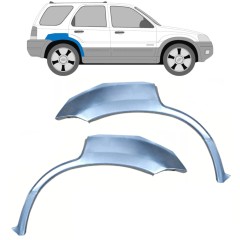 Reparaturblech Kotflügel hinten für Ford Maverick 2001-2008 / Links+Rechts / Satz 9439