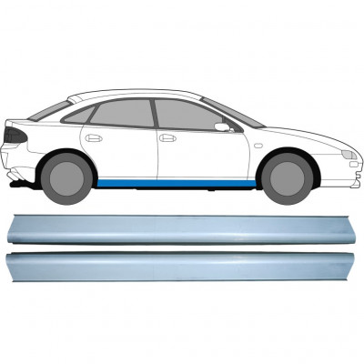 MAZDA 323F 1994-1998 SCHWELLER REPARATURBLECH / RECHTS = LINKS / SATZ