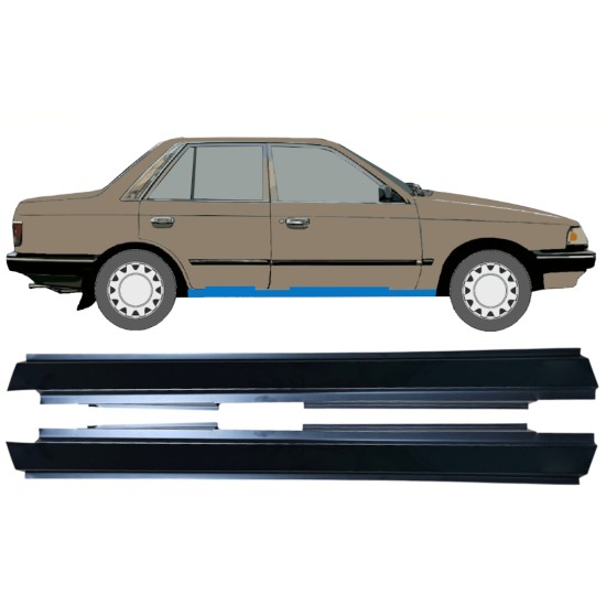 Voll schweller für Mazda 323 BF 1985-1989 / Links / Rechts / Links+Rechts / Satz 12961