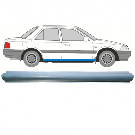 MAZDA 323 BG 1989-1994 SCHWELLER REPARATURBLECH / RECHTS=LINKS