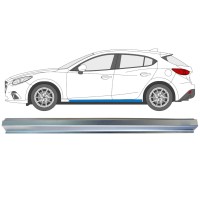 Reparaturblech Schweller für Mazda 3 2013-2019 / Links 16344