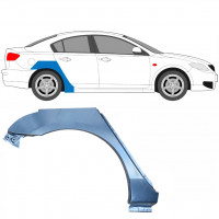 MAZDA 3 BK 2003-2009 RADLAUF REPARATURBLECH / RECHTS