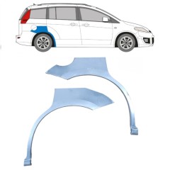Reparaturblech Kotflügel hinten für Mazda 5 2005-2010 / Links+Rechts / Satz 9192