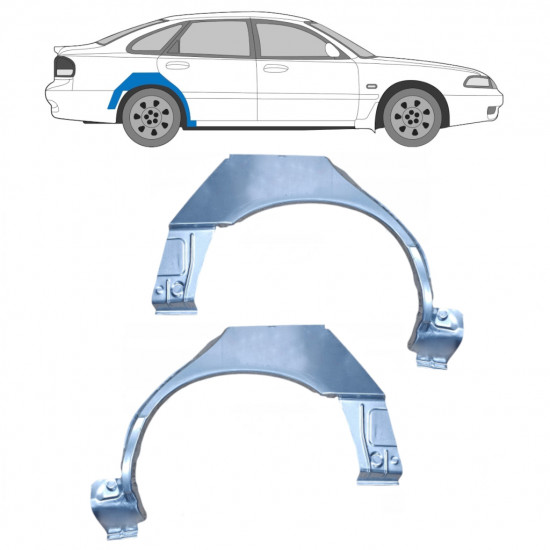 MAZDA 626 1992-1997 RADLAUF REPARATURBLECH / SATZ