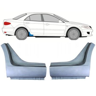 Schweller-Reparaturblech unter der Tür für Mazda 6 GG GY 2002-2007 / Links+Rechts / Satz 9989