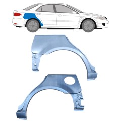 Reparaturblech Kotflügel hinten für Mazda 6 GG GY 2002-2007 / Links+Rechts / HATCHBACK / Satz 9165