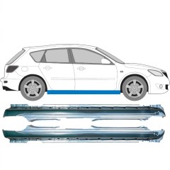 Voll schweller für Mazda 3 2003-2009 / Links+Rechts / Satz 10554