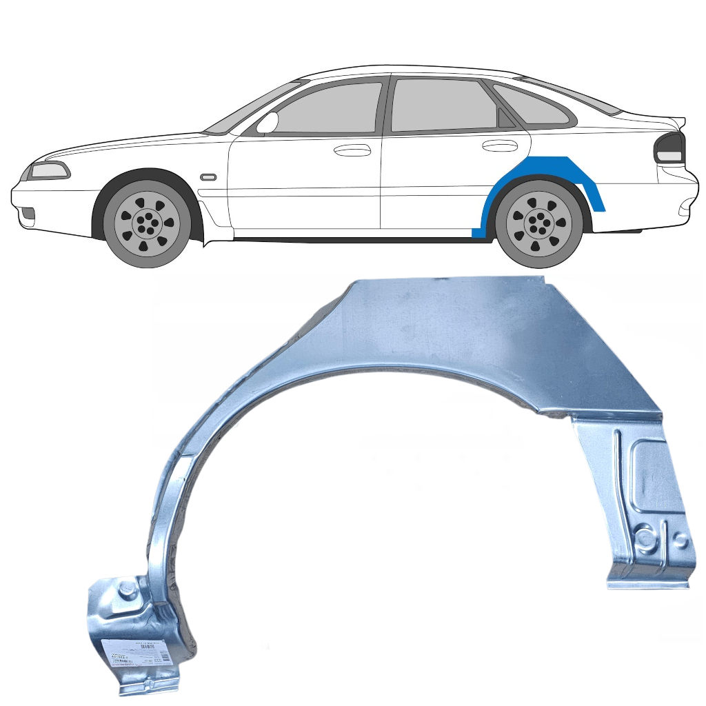 MAZDA 626 1992-1997 RADLAUF REPARATURBLECH / LINKS