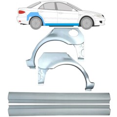 Reparaturblech Schweller + Kotflügel hinten für Mazda 6 GG GY 2002-2007 / Links+Rechts / Satz 9653