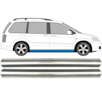 Reparaturblech Schweller für Mazda MPV 1999-2006 / Links = Rechts (symmetrisch) / Satz 10437