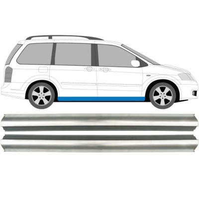 Reparaturblech Schweller für Mazda MPV 1999-2006 / Links = Rechts (symmetrisch) / Satz 10437
