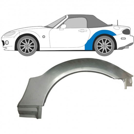 MAZDA MX-5 2005-2014 RADLAUF REPARATURBLECH / LINKS