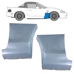 Reparaturblech Kotflügel vorne für Mazda MX-5 1998-2005 / Links+Rechts / Satz 9608