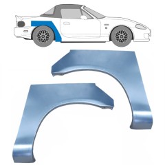 Reparaturblech Kotflügel hinten für Mazda MX-5 1998-2005 / Links+Rechts / Satz 9270