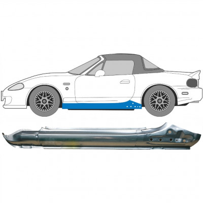 MAZDA MX-5 1998-2005 VOLL SCHWELLER REPARATURBLECH / LINKS