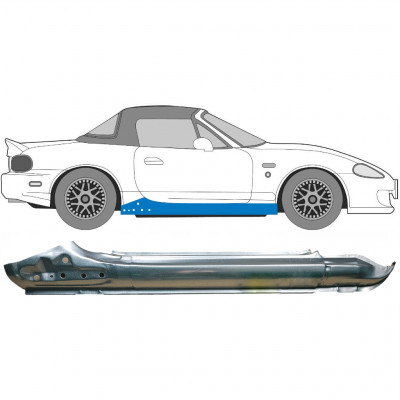 MAZDA MX-5 1998-2005 VOLL SCHWELLER REPARATURBLECH / RECHTS