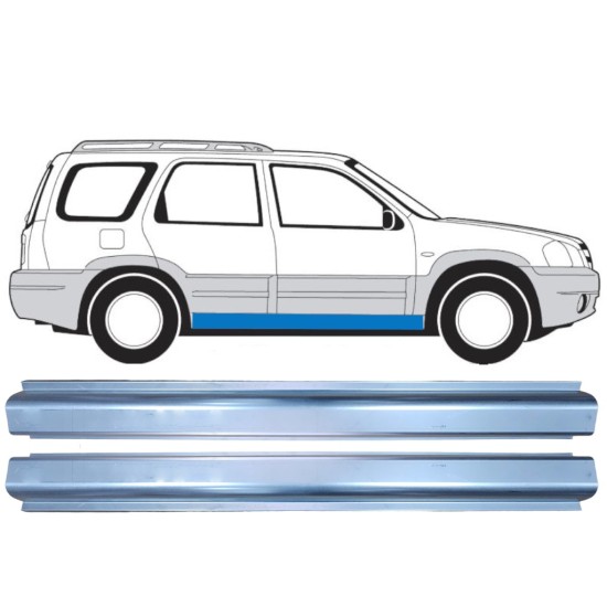 Reparaturblech Schweller für Mazda Tribute 2001-2008 / Links+Rechts 15595