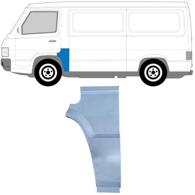 Reparaturblech der Säule für Mercedes MB 100 1988-1996 / Links 16938