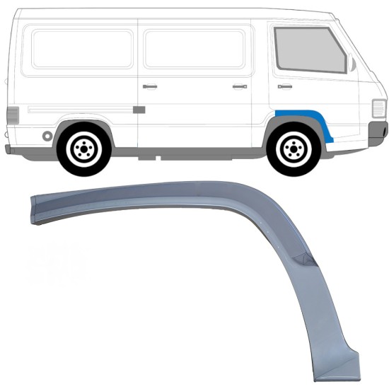 Reparaturblech vorderer Radlauf für Mercedes MB 100 1988-1996 / Rechts 16859