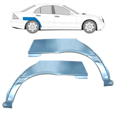 MERCEDES C-CLASS 2000-2007 RADLAUF REPARATURBLECH / SATZ