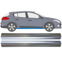 Reparaturblech Schweller für Renault Megane III 2008-2016 / Links+Rechts / Satz 16045