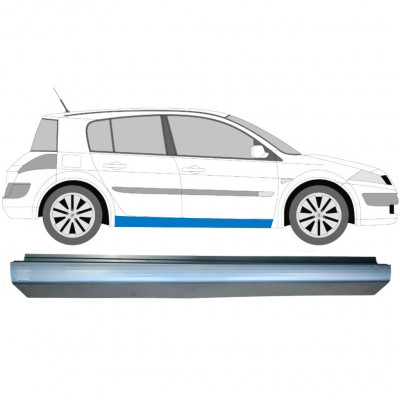 RENAULT MEGANE 2003-2012 SCHWELLER REPARATURBLECH / RECHTS