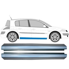 Reparaturblech Schweller für Renault Megane II 2003-2012 / Links+Rechts / Satz 10581