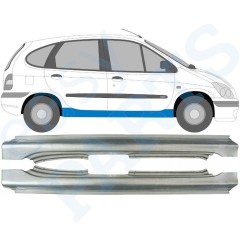 Voll schweller für Renault Megane I Scenic 1995-2003 / Links+Rechts / Satz 10117