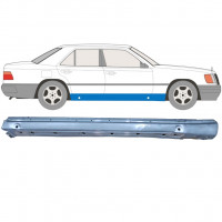 MERCEDES W124 1984-1996 KOMPLETT SCHWELLER REPARATURBLECH / RECHTS