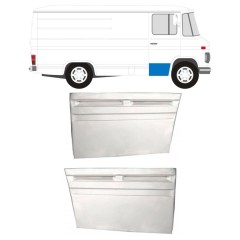 Reparaturblech vordere Tür für Mercedes 406-608D 1968-1986 / Links+Rechts / Satz 11422