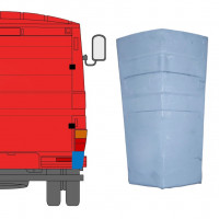 MERCEDES 406-608D 1968-1986 ECKE REPARATURBLECH / RECHTS