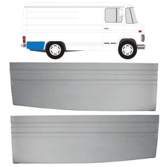 Reparaturblech Kotflügel hinten für Mercedes 406-608D 1968-1986 / Links+Rechts / Satz 11436