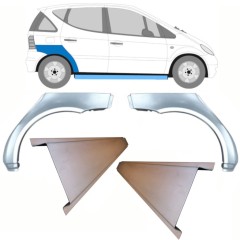 Reparaturblech Schweller + Kotflügel hinten für Mercedes A-Class W168 1997-2004 / Rechts / Satz 8723