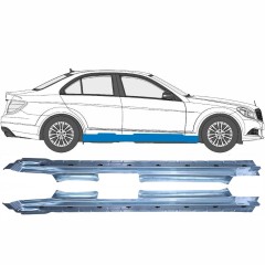 Voll schweller für Mercedes C-Class W204 2007-2014 / Links+Rechts / Satz 9582