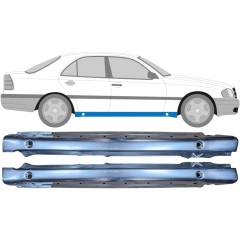 Voll schweller für Mercedes C-Class W202 1993-2001 / Links+Rechts / Satz 9301