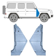 Reparaturblech Kotflügel vorne für Mercedes G-Class W460 W461 W463 1979- / Links+Rechts / Satz 9440