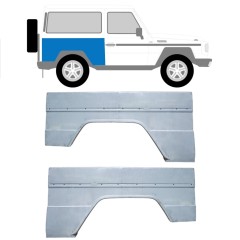 Reparaturblech Kotflügel hinten für Mercedes G-Class W460 W461 W463 1979- / Links+Rechts / Satz 9162