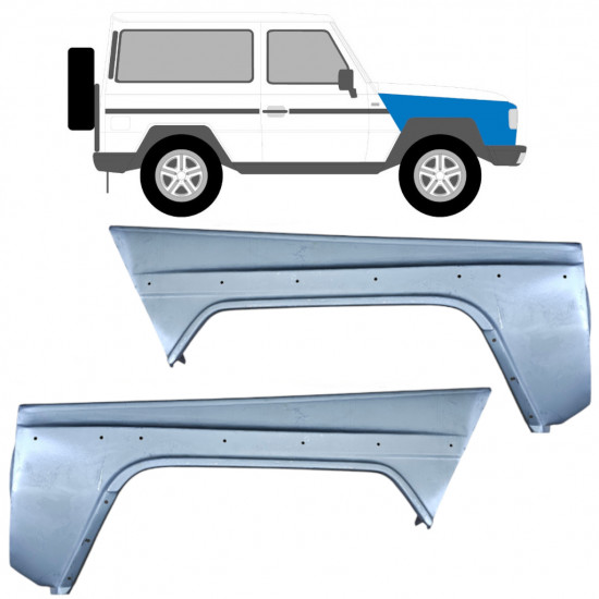 MERCEDES G CLASS 1979-1992 VORNE KOTFLÜGEL / SATZ