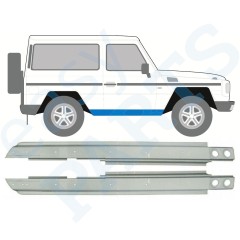 Voll schweller für Mercedes G-Class W460 W461 W463 1979-2017 / Links+Rechts / Satz 9820
