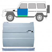 Reparaturblech innen + außen vorderer Tür für Mercedes G-Class W460 W461 W463 1979- / Links / Satz 12036