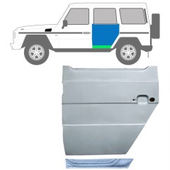 Reparaturblech für die hintere Tür, innen und außen für Mercedes G-Class W460 W461 W463 1979- / Links / Satz 12038