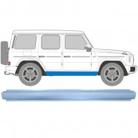 MERCEDES G CLASS 1979- SCHWELLER REPARATURBLECH / RECHTS = LINKS