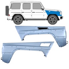 Vorne Kotflügel für Mercedes G-Class W461 1997-2001 / Links+Rechts / Satz 6520
